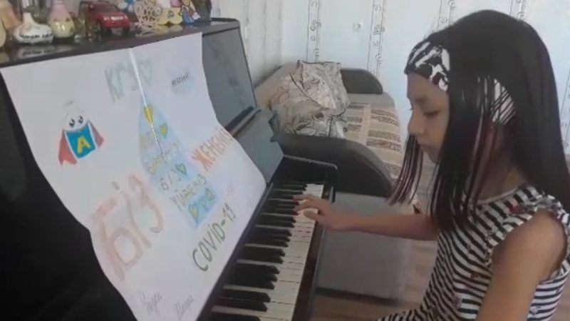 Қарағандыдағы №1 балалар музыкалық мектебі челлендж бастады