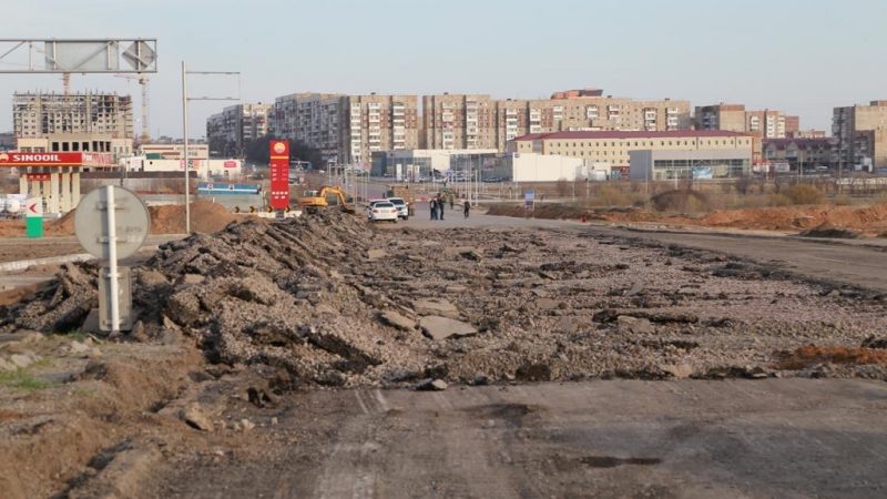 Қарағанды облысының әкімі жол жөндеу жұмыстарының барысымен танысты