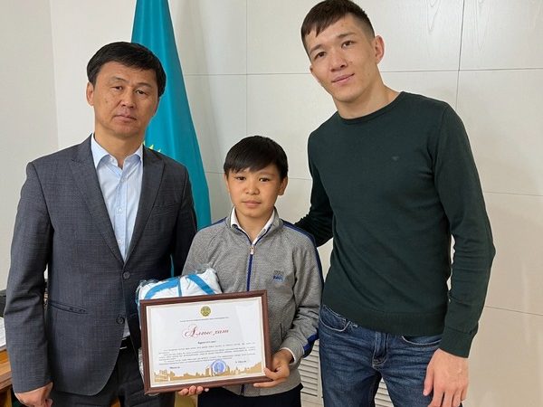 Қарағандылық жас джитсер мәдениет және спорт министрінің алғыс хатын алды