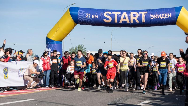 Қарағандыда Qaragandy Half Marathon спорттық іс-шарасына үш мыңнан астам адам қатысты