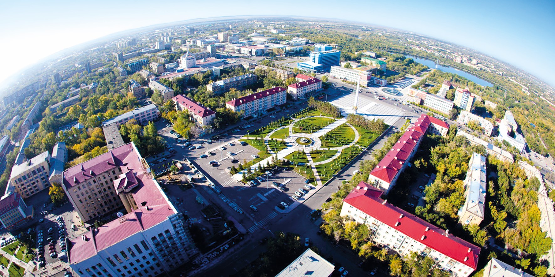 Пагода горд караканда. Центральный парк (Караганда). Караганда с птичьего полета. Оренбург с высоты птичьего полета. Караганда вид сверху.