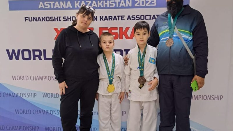 Қарағандылық сегіз жастағы спортшы әлем чемпионы атанды